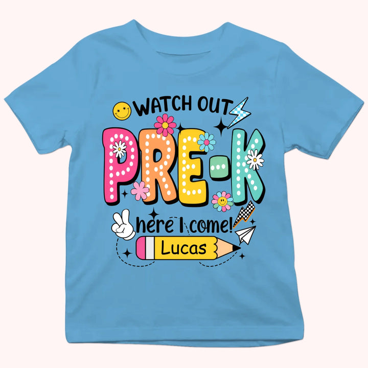 Personalized Youth Shirts - Vintage Back to School Outfit - Gift for Back to School