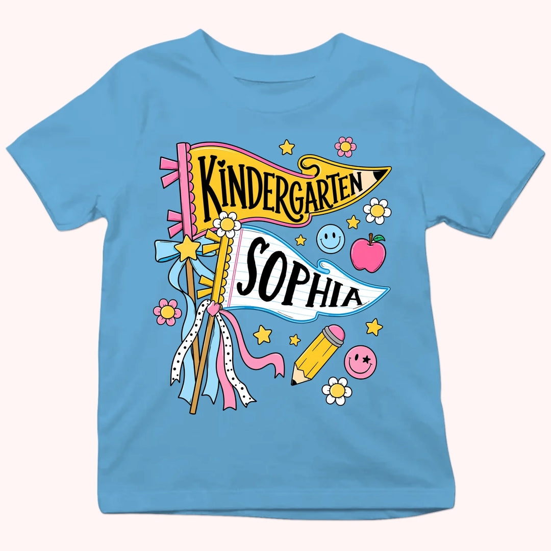 Personalized First Day of School Shirt - Personalized Youth Shirts - Back To School Gift For Kids