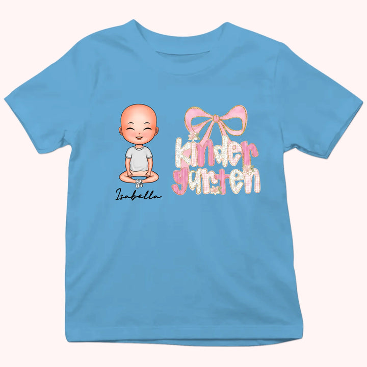 Kindergarten Custom Shirt - Personalized Kid Shirt - Gift for Back to School