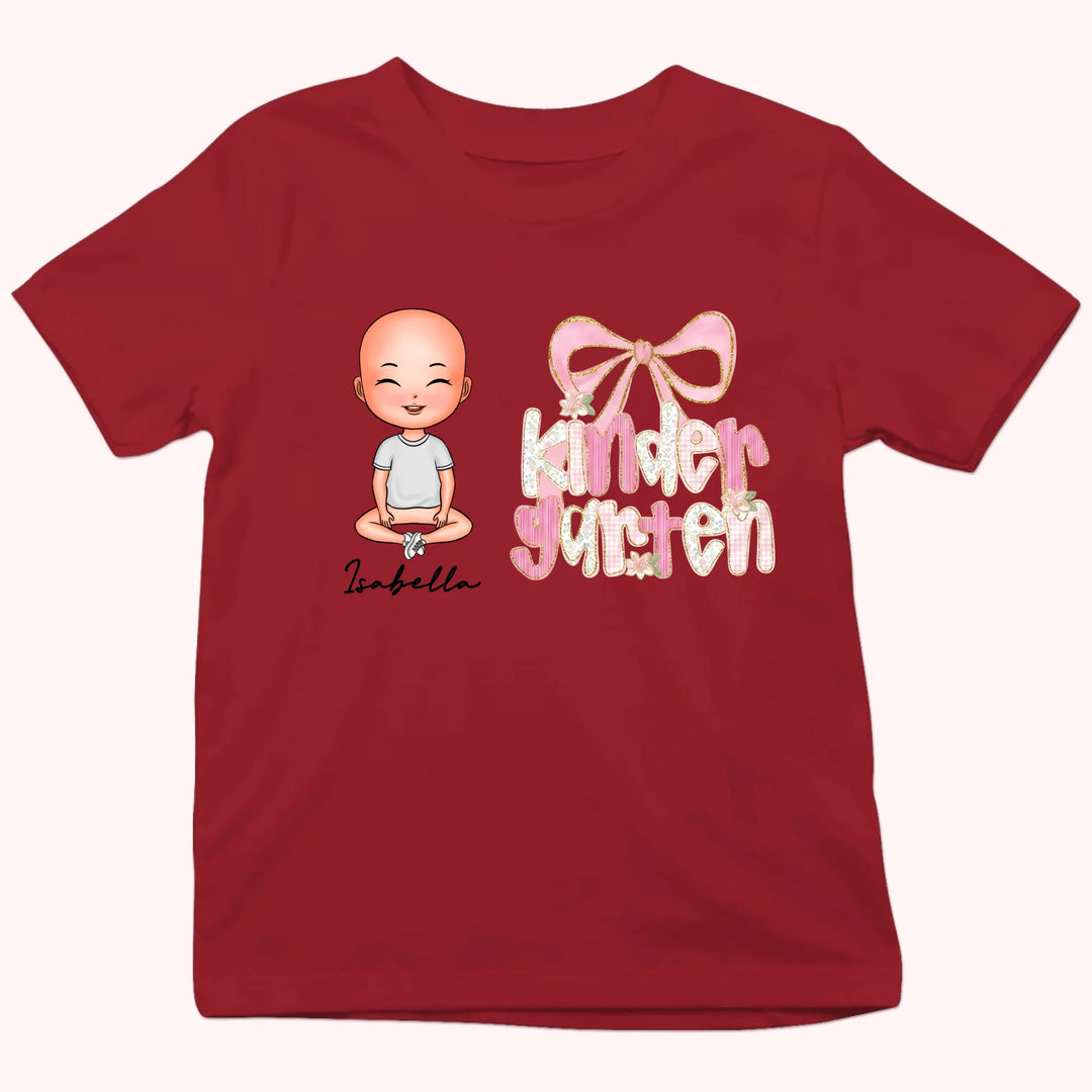 Kindergarten Custom Shirt - Personalized Kid Shirt - Gift for Back to School