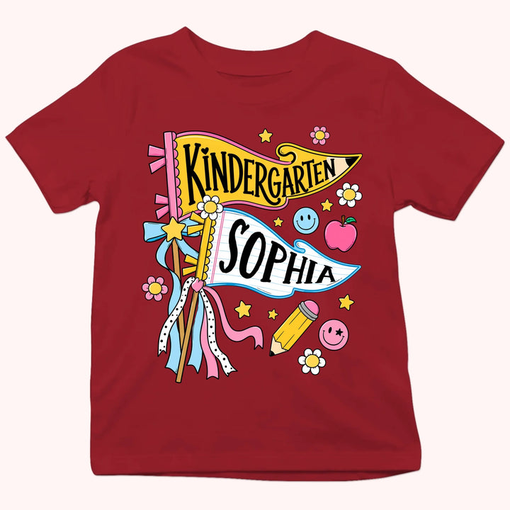 Personalized First Day of School Shirt - Personalized Youth Shirts - Back To School Gift For Kids