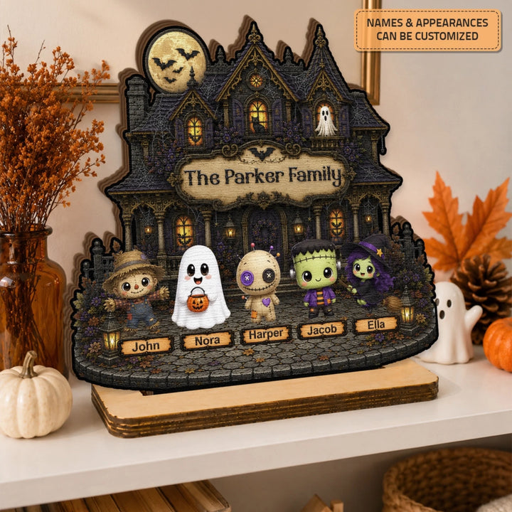 MOCKUP 6_20260715_Wooden Plaque_Halloween_The Parker Family_ARND157_ADSG055