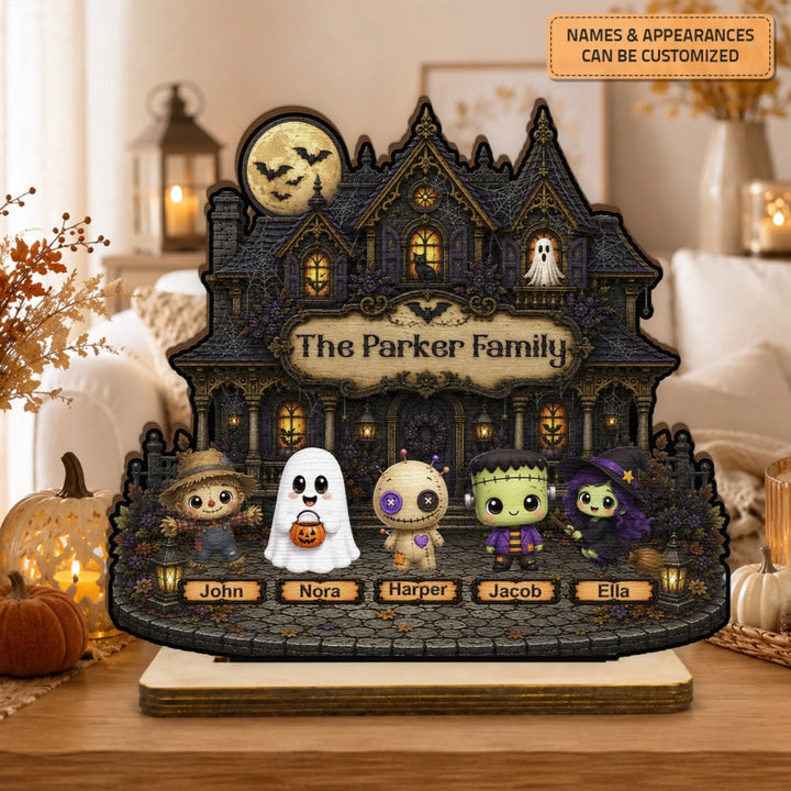 MOCKUP 4_20260715_Wooden Plaque_Halloween_The Parker Family_ARND157_ADSG055