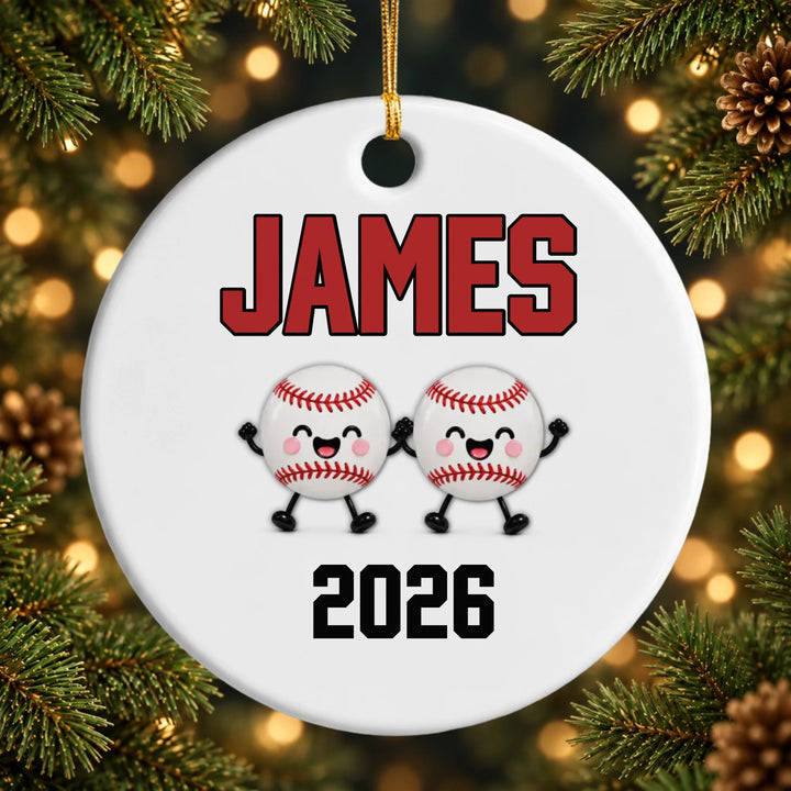 Christmas Sport Mascot - Ceramic Ornament - Christmas Gift For Sport Lovers