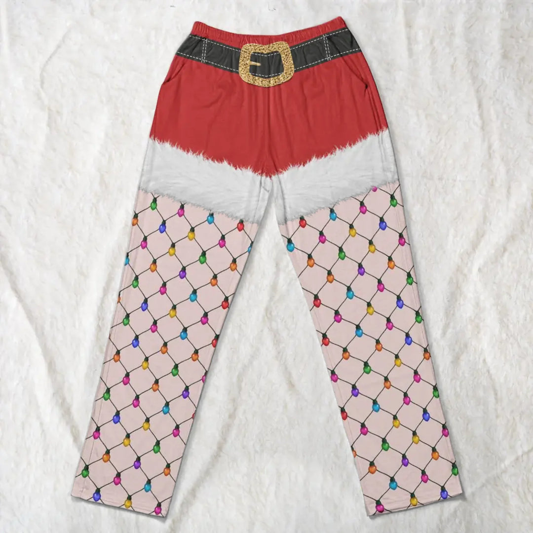 Funny_Christmas_Outfits_Fishnet_Tights_Xmas_Personalized_Lounge_Pants_3
