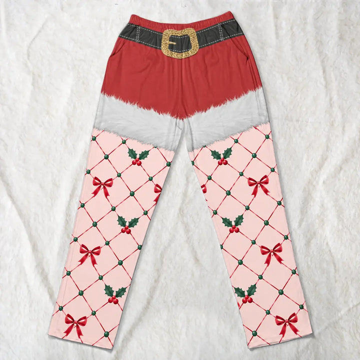 Funny_Christmas_Outfits_Fishnet_Tights_Xmas_Personalized_Lounge_Pants_3