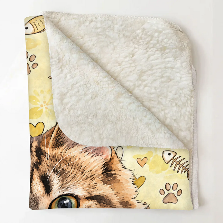 Lovely Pet Patterns - Personalized Blanket - Gift For Friends, Family, Gift For Pet Lovers