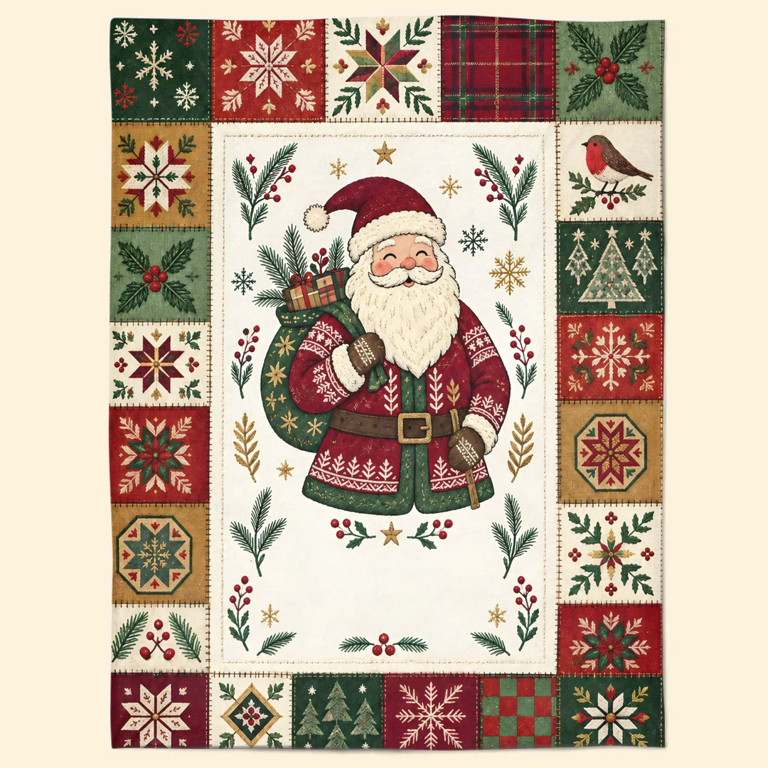 Kids Cozy Christmas - Personalized Blanket - Gift For Kids, Family