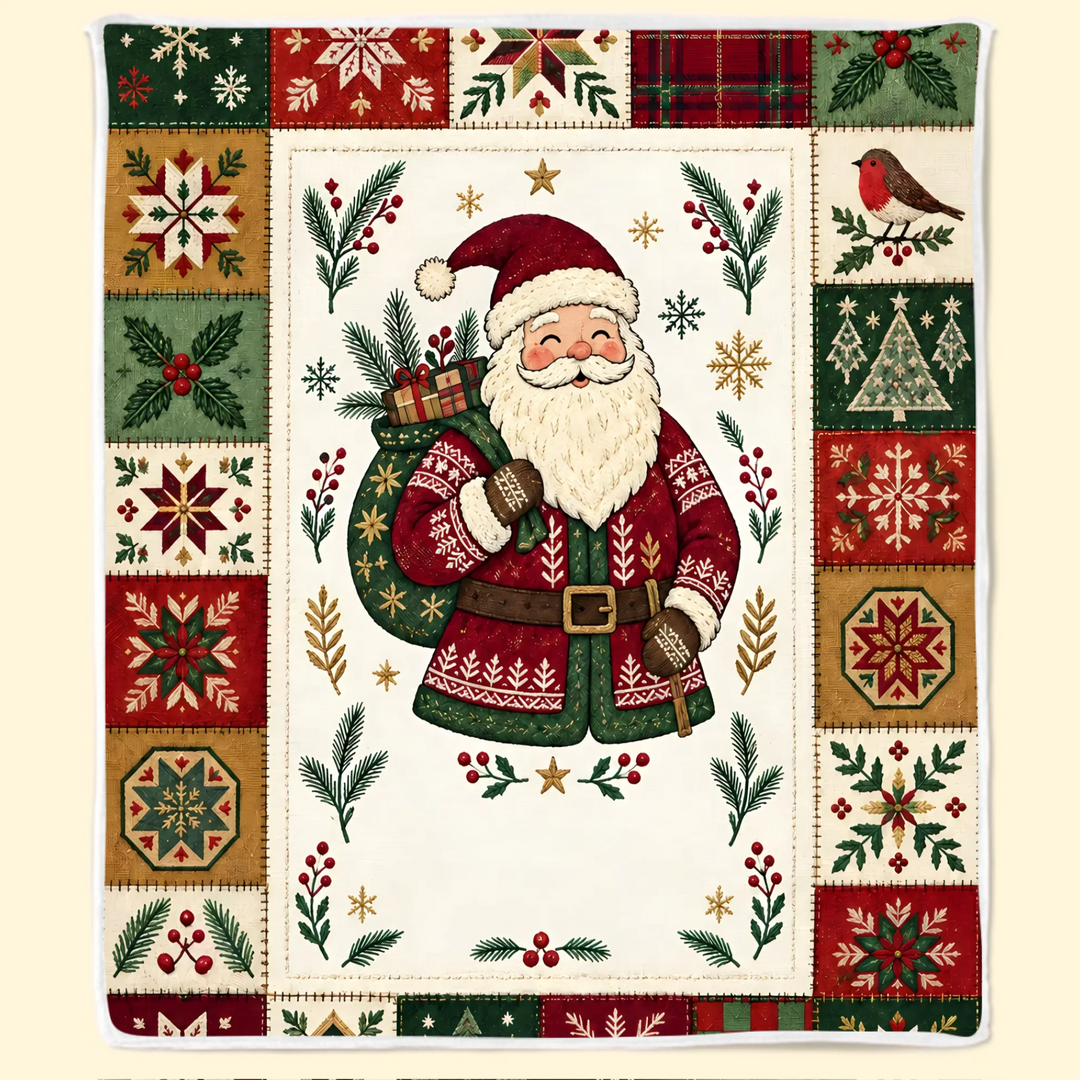 Kids Cozy Christmas - Personalized Blanket - Gift For Kids, Family