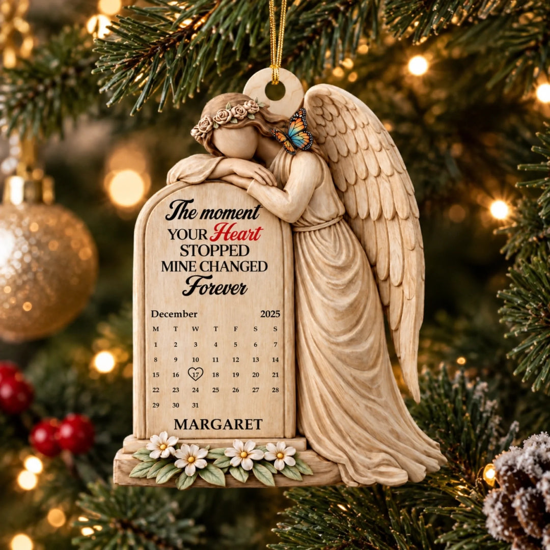 W4226_1510_A+_Music_TEST_Wood Ornament_Christmas_Moment Your Heart Stopped_ARND157 2