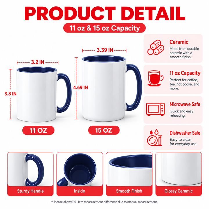 Winter Bernie Christmas 3D Effect Printed Accent Mug NCU0TM140