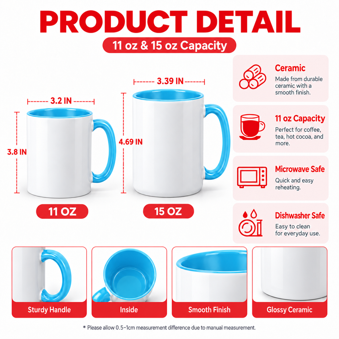 Winter Poodle Christmas 3D Effect Printed Accent Mug NCU0TM158