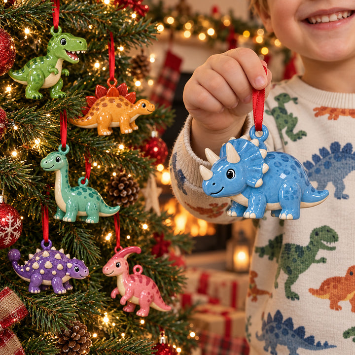 Adorable Dinosaur Ornament Gift Set NCU0HT130