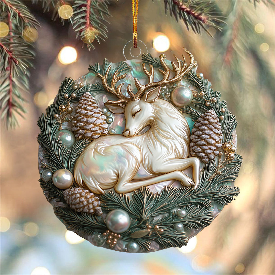 Angel Blessing Mica Ornament NCU0DH052