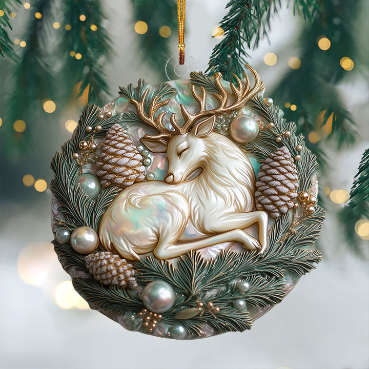 Angel Blessing Mica Ornament NCU0DH052