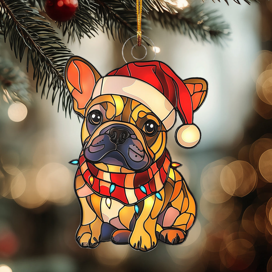 Angel Pup Mica Ornament NCU0DH061