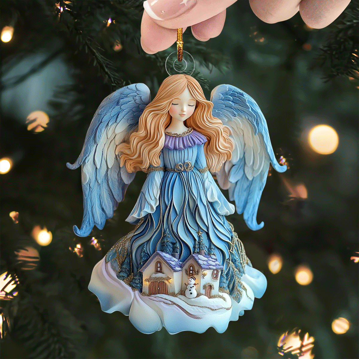 Angel of Peace - Mica Ornament NCU0PD208