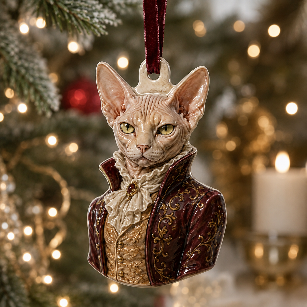 Aristocrat Sphynx Mica Ornament NCU0TM068