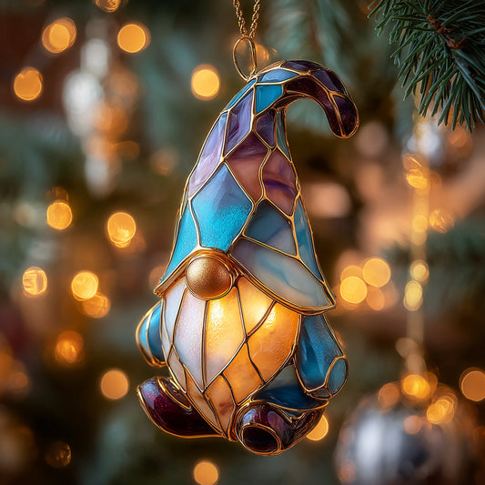 Aurora Glow Gnome Mica Ornament NCU0HT066