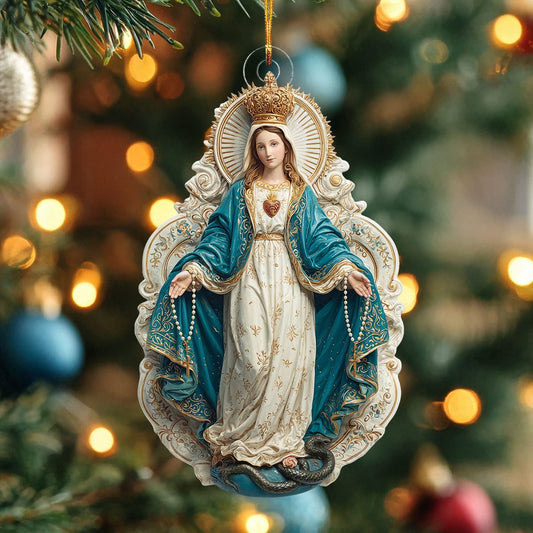 Ave Maria Mica Ornament NCU0NL180