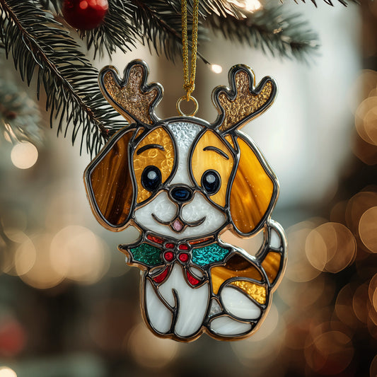 Beagle Glow Mica Ornament NCU0DH294