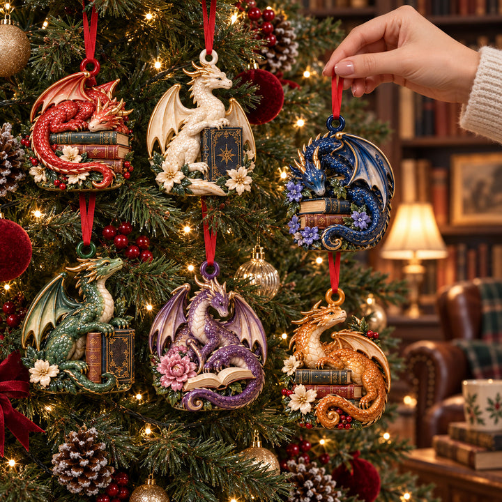 Blossom Dragon Tales Acrylic Ornament Gift Set NCU0HT160