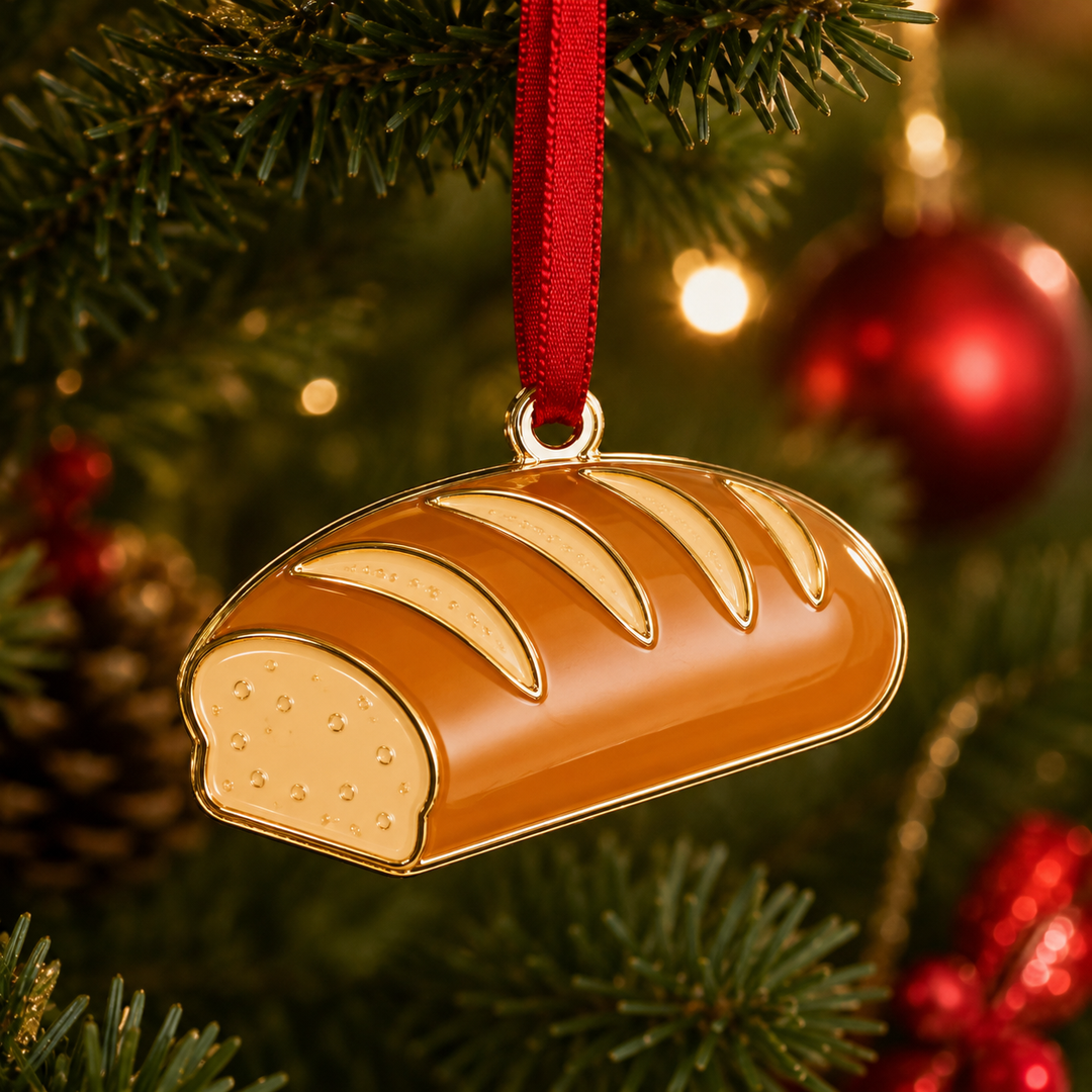 Bread Loaf Mica Ornament NCU0TM010
