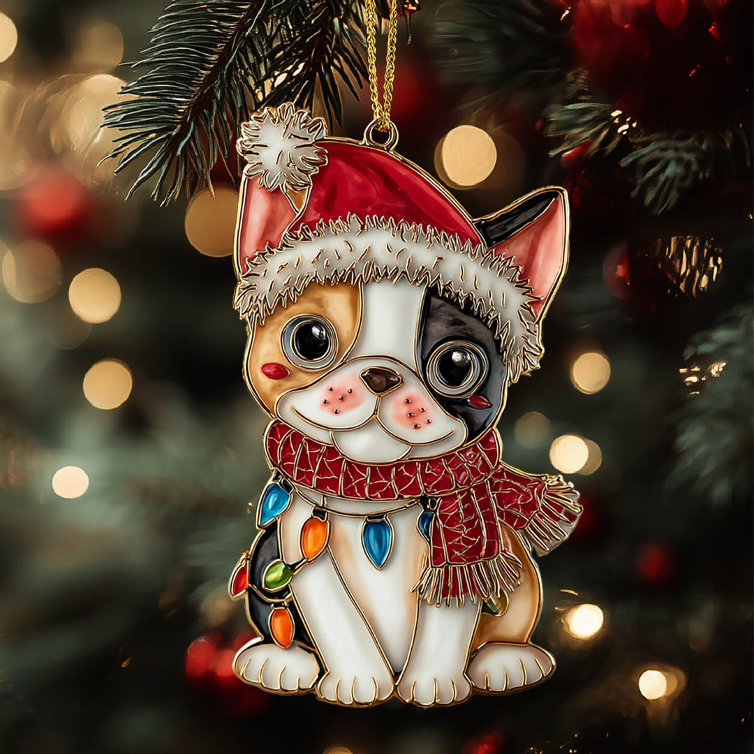 Bulldog Joy Mica Ornament NCU0DH299