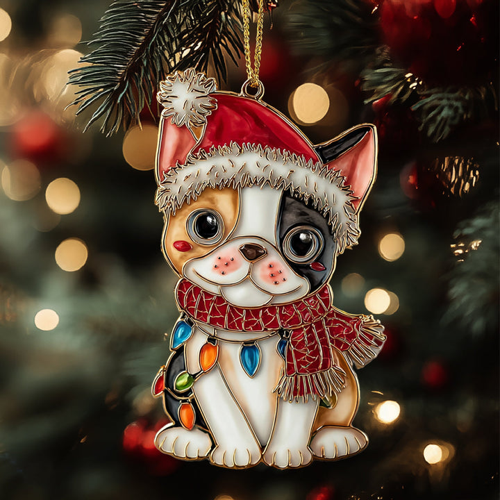 Bulldog Joy Mica Ornament NCU0DH299