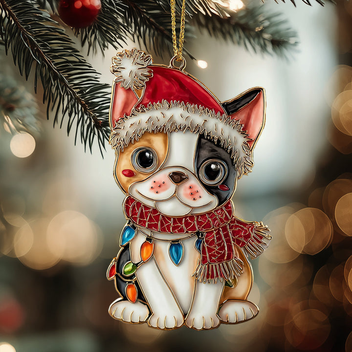 Bulldog Joy Mica Ornament NCU0DH299