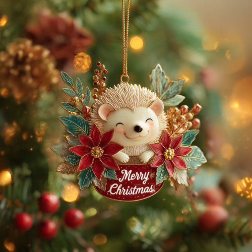 Cheerful Holiday Friend Mica Ornament NCU0DH081