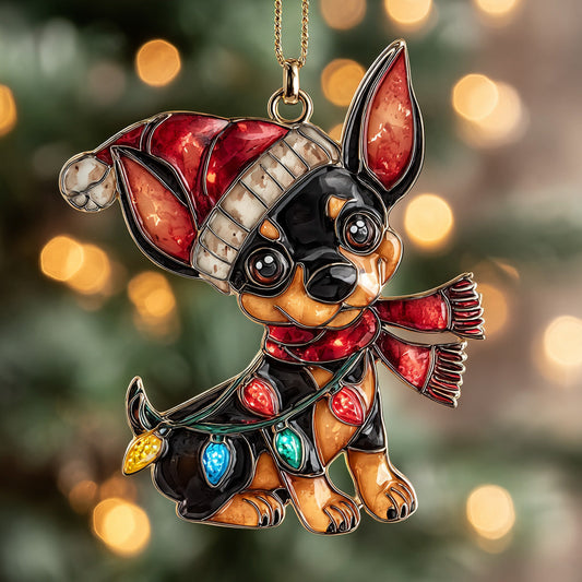 Chihuahua Joy Mica Ornament NCU0DH301