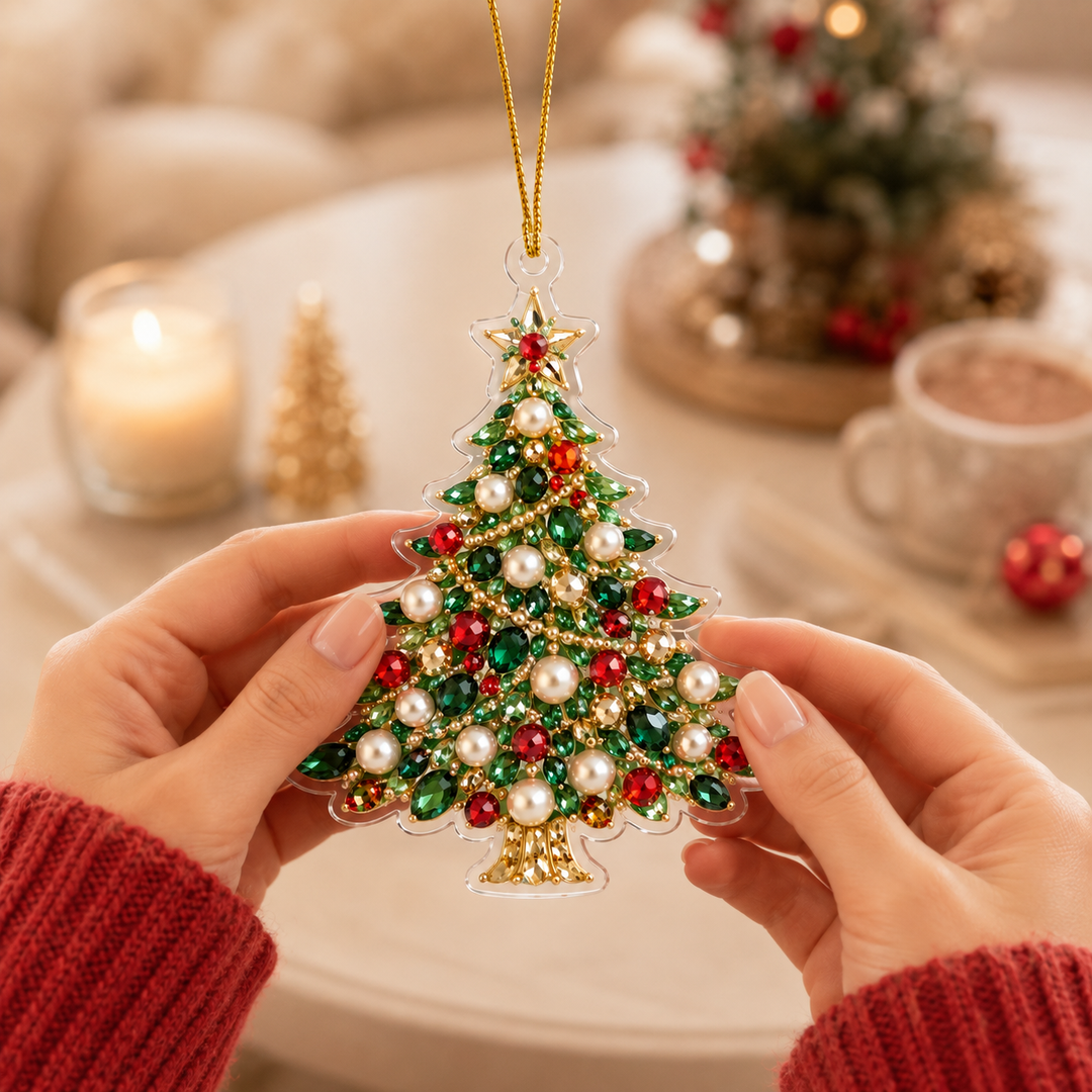 Christmas Jewelry Tree Mica Ornament NCU0HT005