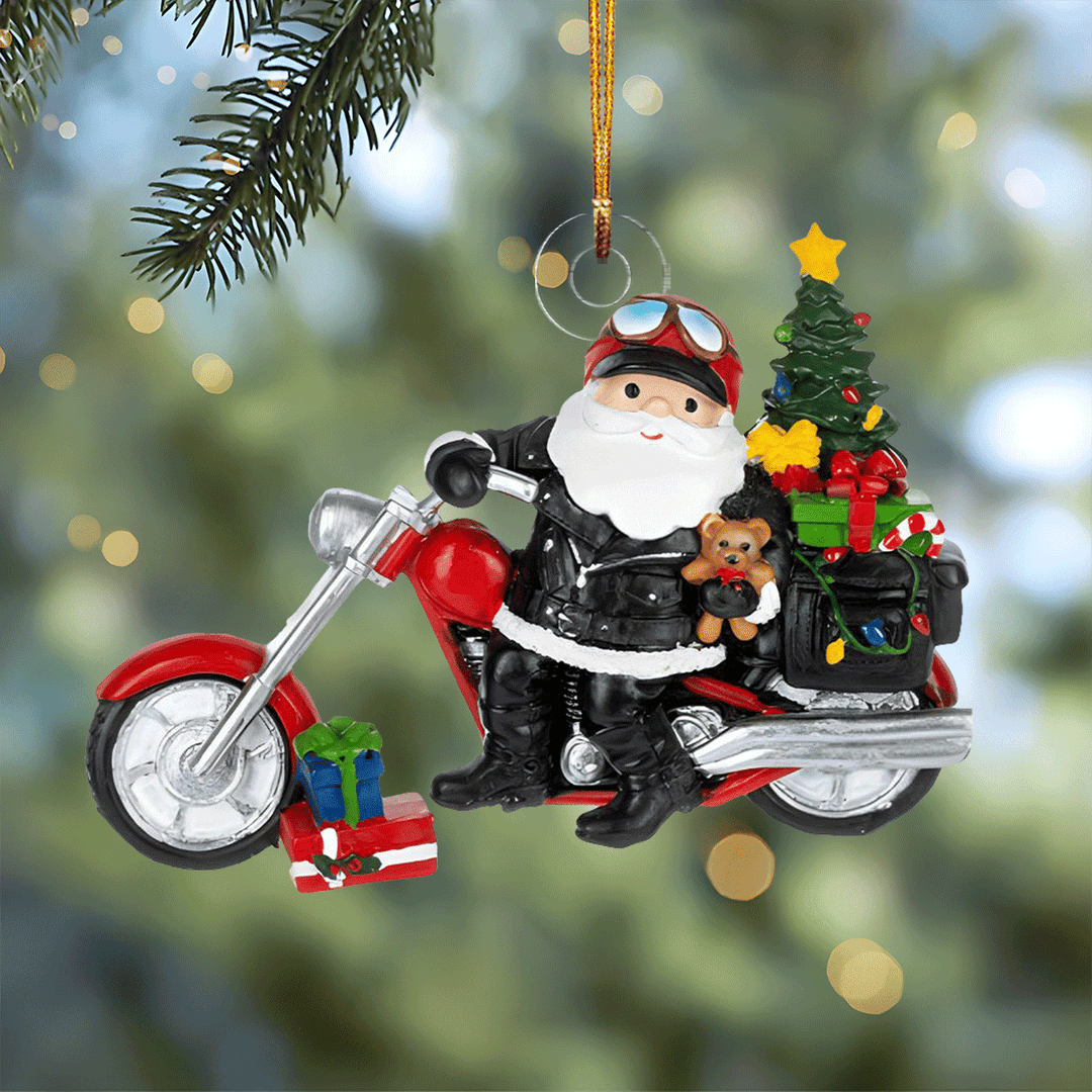 Christmas Magic Santa - Mica Ornament NCU0PD190