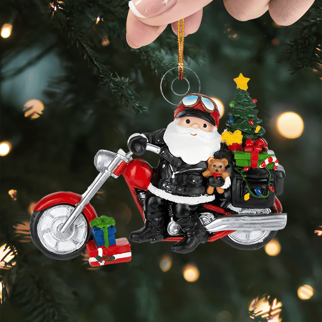 Christmas Magic Santa - Mica Ornament NCU0PD190