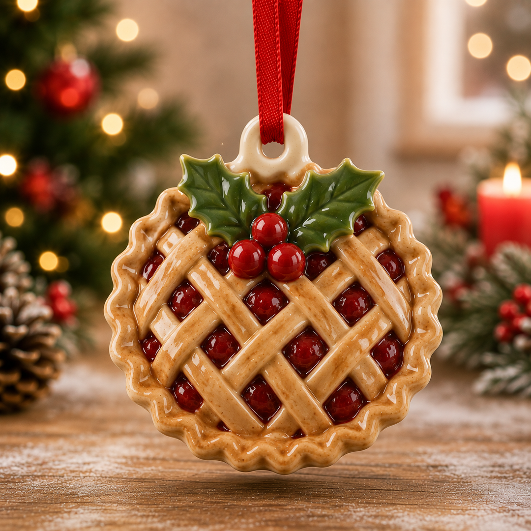 Christmas Pie Mica Ornament NCU0TM044