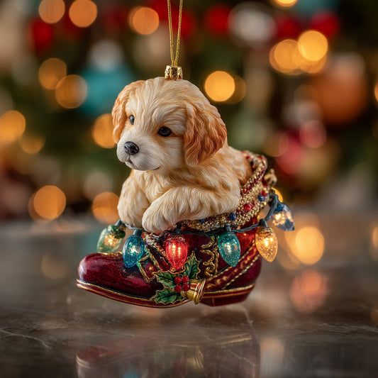 Christmas You An Me Mica Ornament NCU0DH075