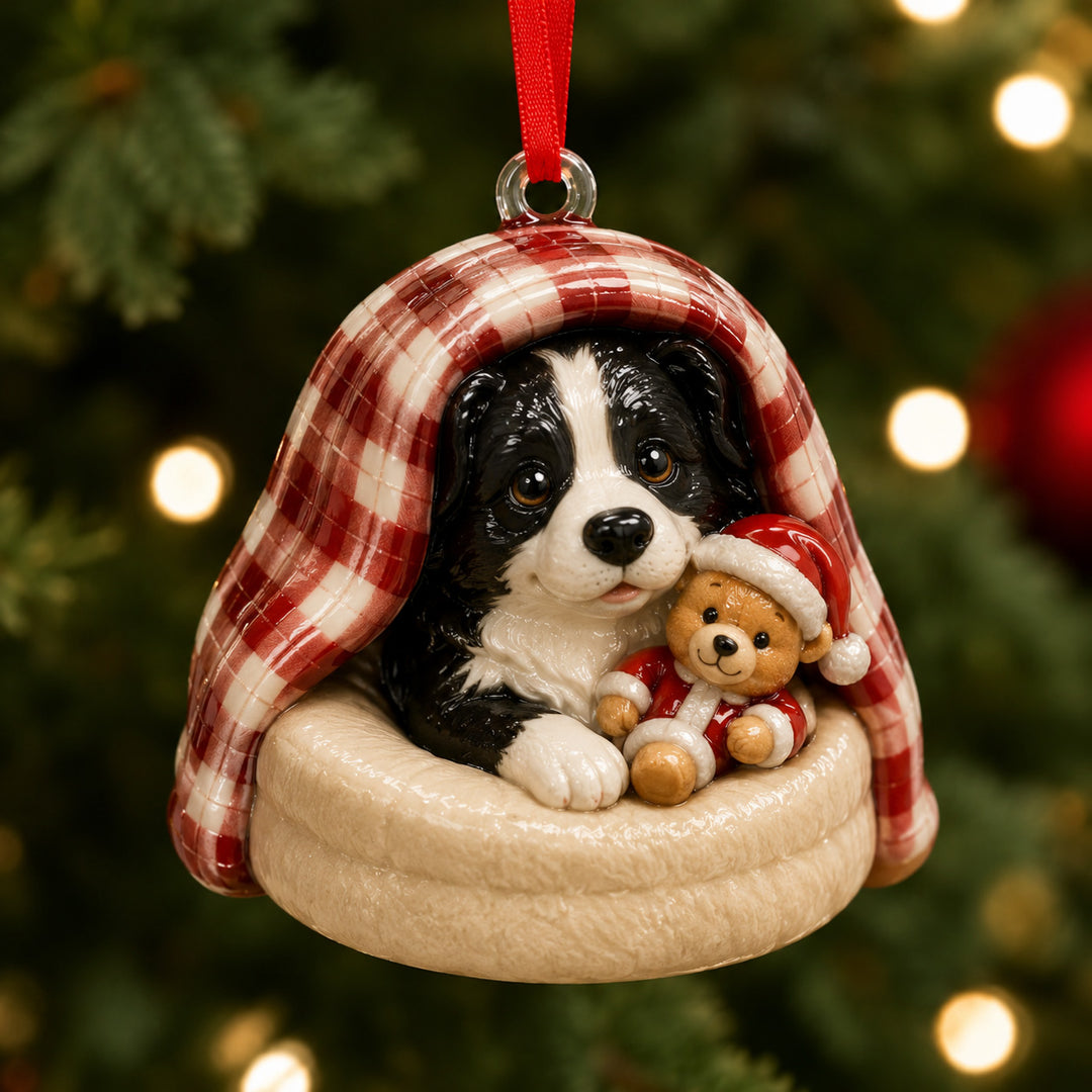 Cozy Collie Mica Ornament NCU0HT102