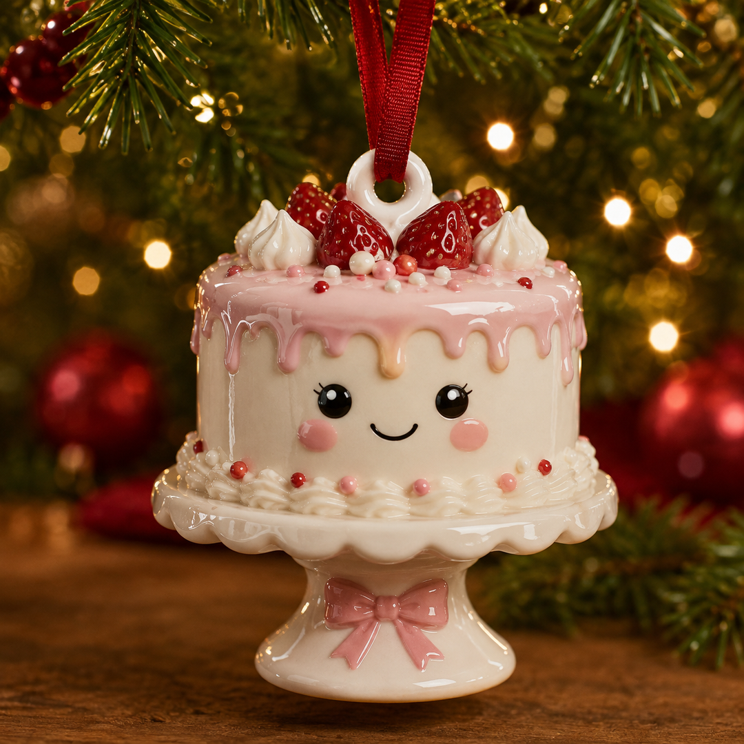 Cute Cake Mica Ornament NCU0TM008