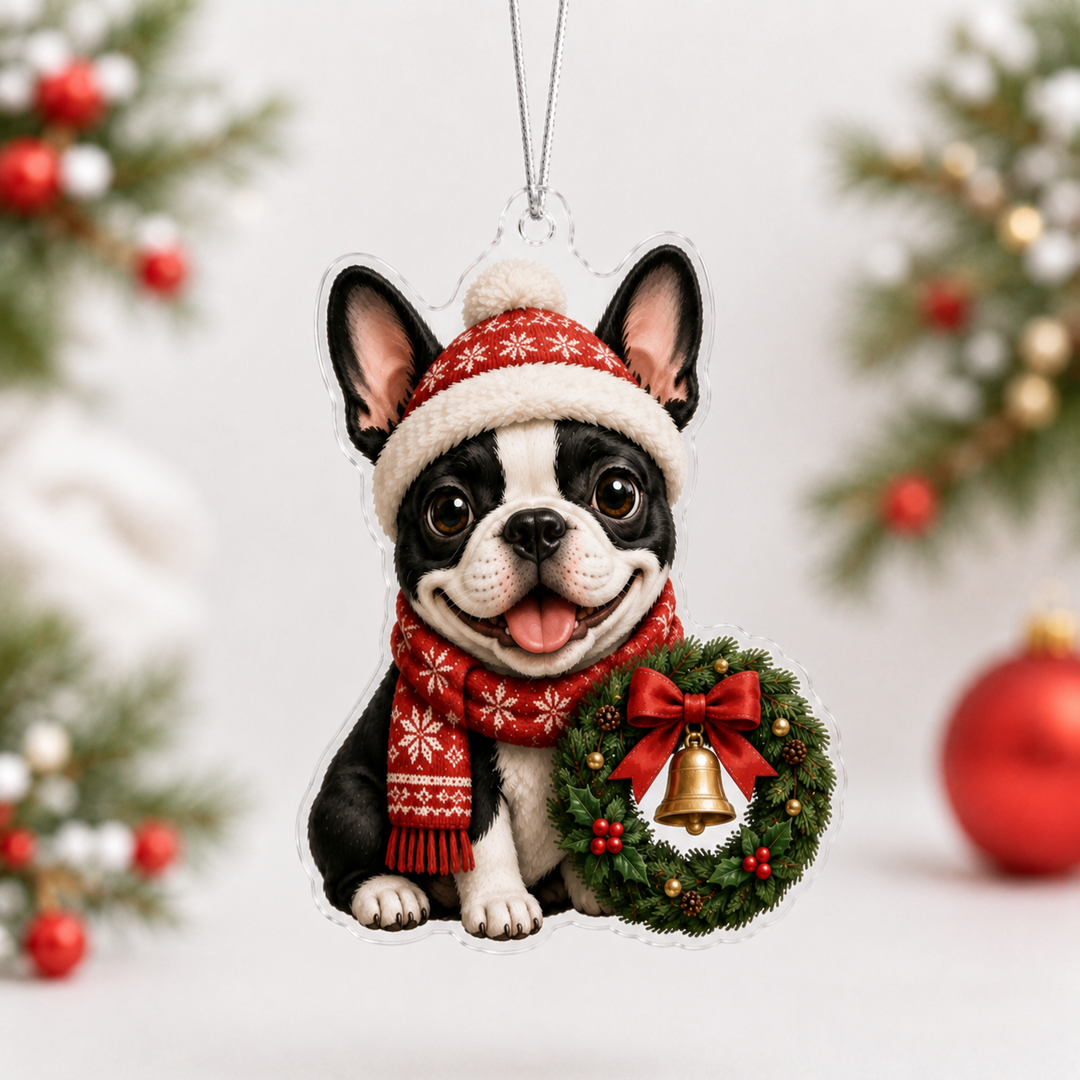 Cute French Bulldog Mica Ornament NCU0NT097