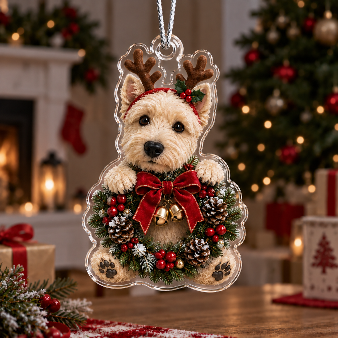 Cute Scottish Terrier Mica Ornament NCU0NT103