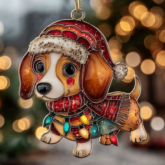 Dachshund Joy Mica Ornament NCU0DH302