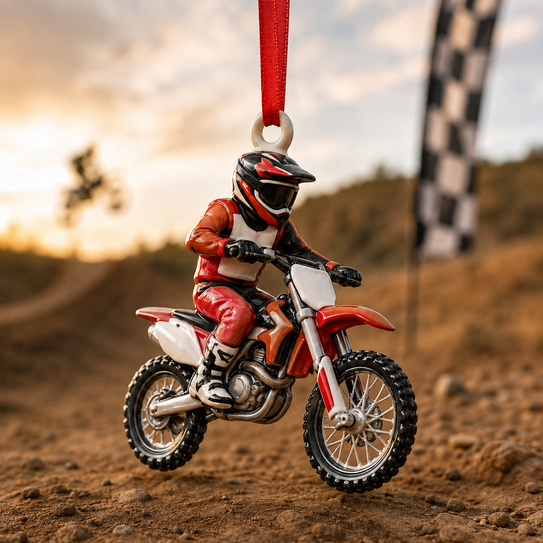 Dirt Bike Mica Ornament NCU0TM018