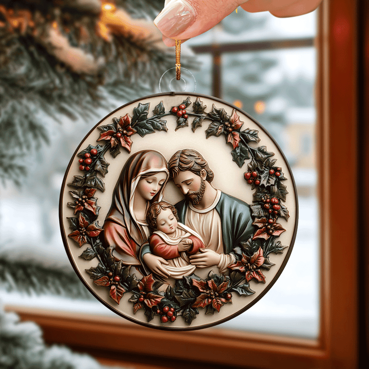 Divine Family Harmony Mica Ornament NCU0TL092