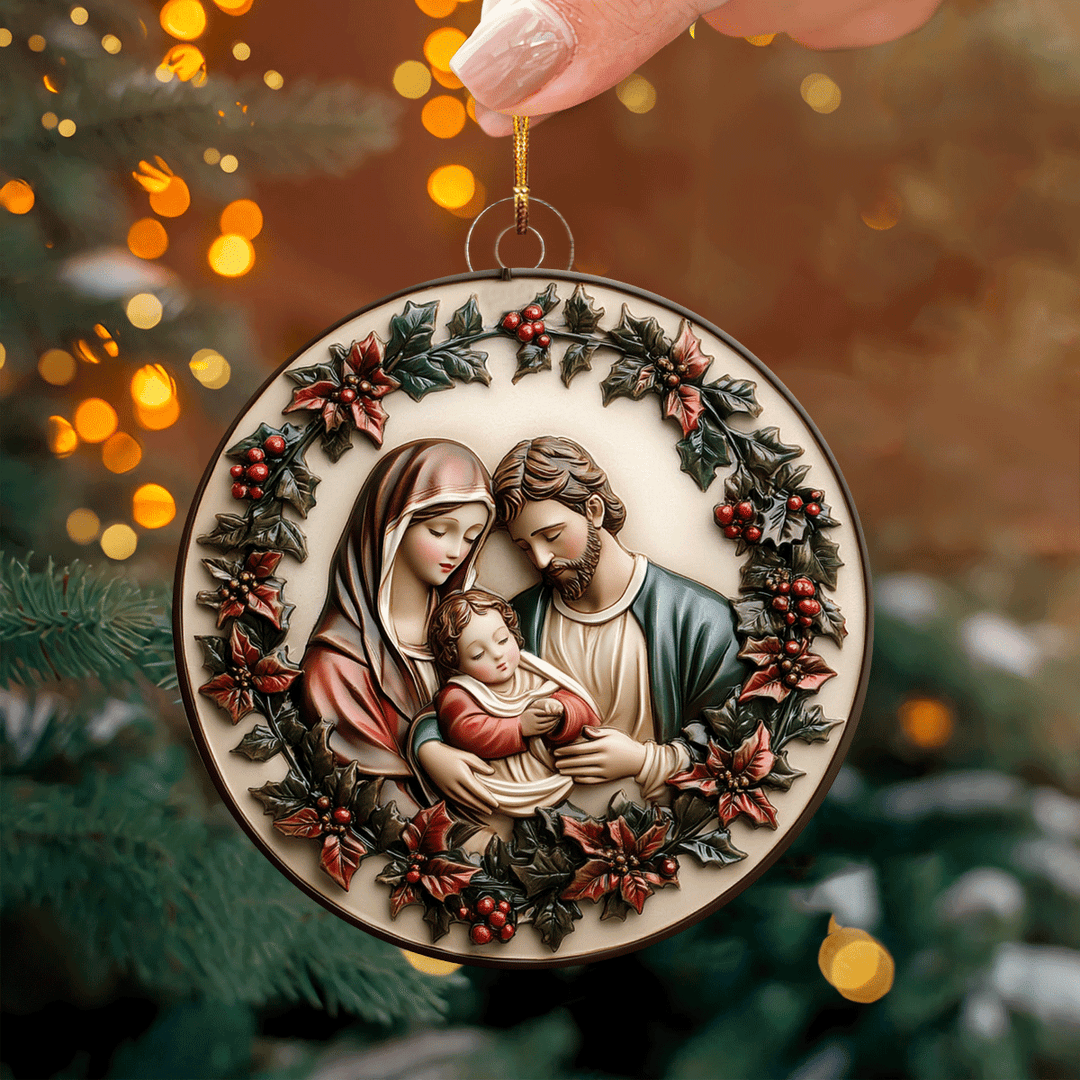 Divine Family Harmony Mica Ornament NCU0TL092