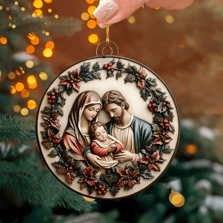 Divine Family Harmony Mica Ornament NCU0TL092