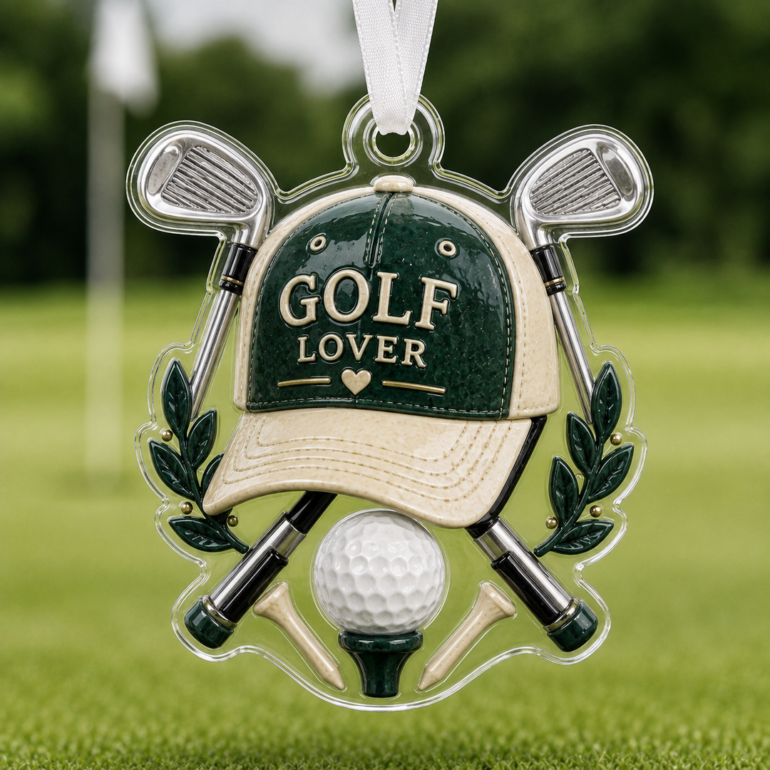 Fairway Golf Lover Cap Mica Ornament NCU0HA027