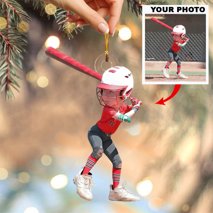 Focus But Fabulous - Personalized Photo Mica Ornament - Christmas Gift For Family Members
