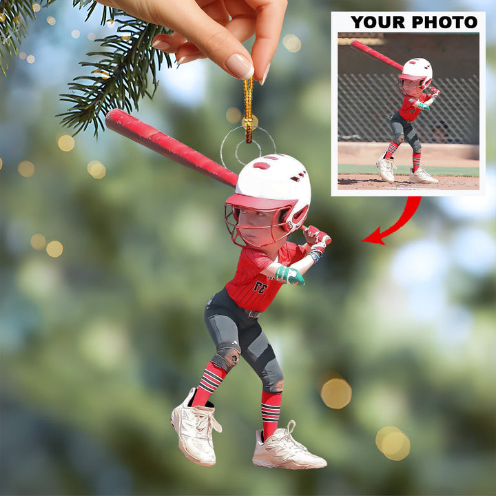 Focus But Fabulous - Personalized Photo Mica Ornament - Christmas Gift For Family Members