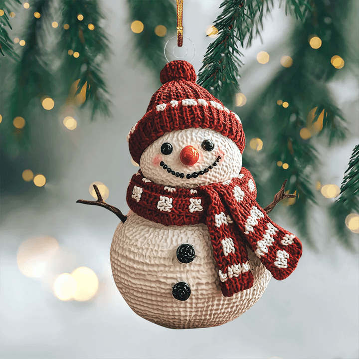 Frosty Christmas Spirit - Mica Ornament NCU0PD222